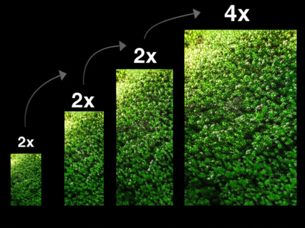 2倍或4倍放大——您来选择