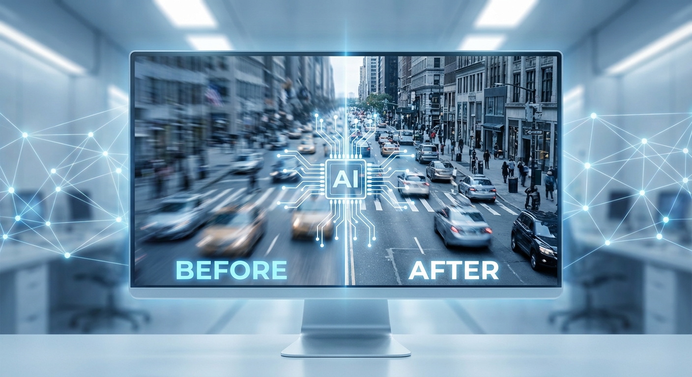 AI智能还原,让模糊照片重现清晰